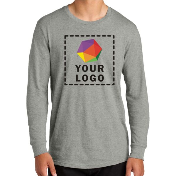 Unisex Long Sleeve Organic Cotton Tee Thumbnail