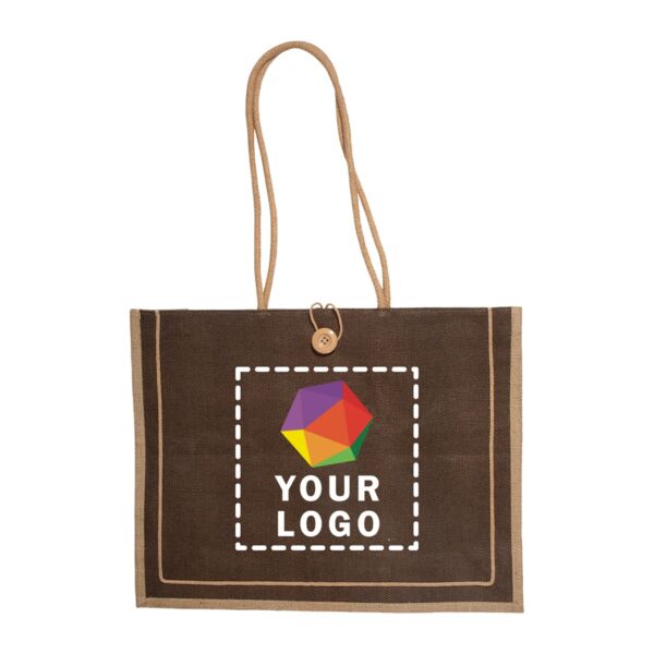 Milan Jute Tote Bag Thumbnail