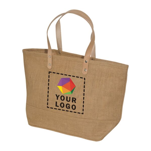 Hamptons Jute Tote Bag Thumbnail