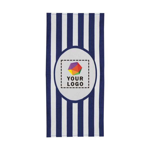 Print Friendly College Stripe Towel Thumbnail