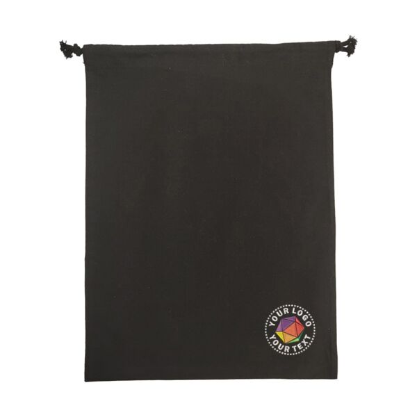 Double Cinch Recycled Canvas Shoe and Accessory Bag Thumbnail