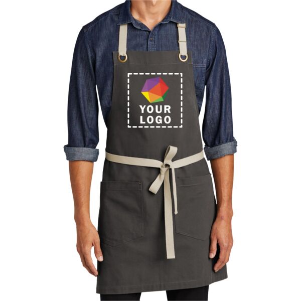 Canvas Full Length Two Pocket Apron Thumbnail