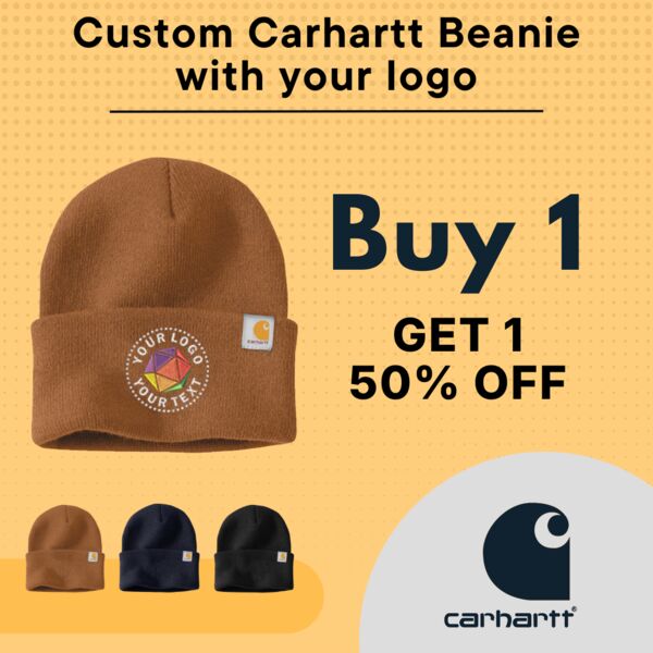 Custom Carhartt Beanie Buy 1 Get 1 50% Off Thumbnail