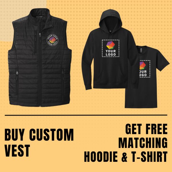 Buy Custom Vest Get Free Matching Hoodie & T-Shirt Thumbnail
