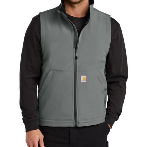 Embroidered Carhartt Rain Defender Soft Shell Vest Thumbnail