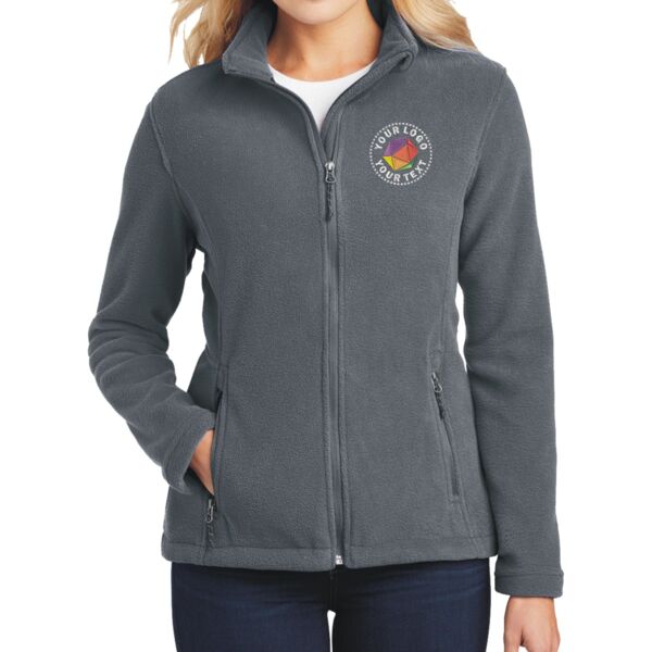 Custom Embroidered Ladies Value Fleece Jacket 50 Off Thumbnail