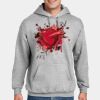 Custom Printed Ultimate Cotton ® Pullover Hooded Sweatshirt Thumbnail