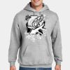 Custom Printed Ultimate Cotton ® Pullover Hooded Sweatshirt Thumbnail