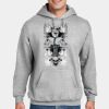 Custom Printed Ultimate Cotton ® Pullover Hooded Sweatshirt Thumbnail