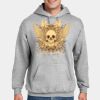 Custom Printed Ultimate Cotton ® Pullover Hooded Sweatshirt Thumbnail