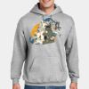 Custom Printed Ultimate Cotton ® Pullover Hooded Sweatshirt Thumbnail