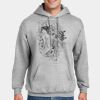 Custom Printed Ultimate Cotton ® Pullover Hooded Sweatshirt Thumbnail