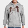 Custom Printed Ultimate Cotton ® Pullover Hooded Sweatshirt Thumbnail