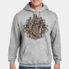 Custom Printed Ultimate Cotton ® Pullover Hooded Sweatshirt Thumbnail