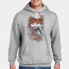Custom Printed Ultimate Cotton ® Pullover Hooded Sweatshirt Thumbnail