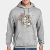 Custom Printed Ultimate Cotton ® Pullover Hooded Sweatshirt Thumbnail