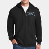 Custom Printed Ultimate Cotton ® Full Zip Hooded Sweatshirt Thumbnail