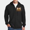 Custom Printed Ultimate Cotton ® Full Zip Hooded Sweatshirt Thumbnail