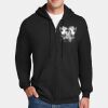 Custom Printed Ultimate Cotton ® Full Zip Hooded Sweatshirt Thumbnail