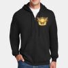 Custom Printed Ultimate Cotton ® Full Zip Hooded Sweatshirt Thumbnail