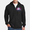 Custom Printed Ultimate Cotton ® Full Zip Hooded Sweatshirt Thumbnail