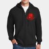 Custom Printed Ultimate Cotton ® Full Zip Hooded Sweatshirt Thumbnail