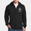 Custom Printed Ultimate Cotton ® Full Zip Hooded Sweatshirt Thumbnail