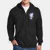Custom Printed Ultimate Cotton ® Full Zip Hooded Sweatshirt Thumbnail