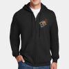 Custom Printed Ultimate Cotton ® Full Zip Hooded Sweatshirt Thumbnail