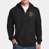 Custom Printed Ultimate Cotton ® Full Zip Hooded Sweatshirt Thumbnail
