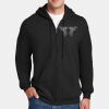 Custom Printed Ultimate Cotton ® Full Zip Hooded Sweatshirt Thumbnail