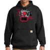 Custom Printed Midweight Hooded Sweatshirt Thumbnail