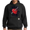 Custom Printed Midweight Hooded Sweatshirt Thumbnail