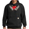 Custom Printed Midweight Hooded Sweatshirt Thumbnail