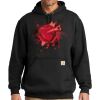 Custom Printed Midweight Hooded Sweatshirt Thumbnail