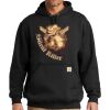 Custom Printed Midweight Hooded Sweatshirt Thumbnail