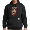 Custom Printed Midweight Hooded Sweatshirt Thumbnail