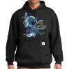 Custom Printed Midweight Hooded Sweatshirt Thumbnail