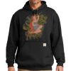 Custom Printed Midweight Hooded Sweatshirt Thumbnail