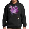 Custom Printed Midweight Hooded Sweatshirt Thumbnail