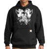 Custom Printed Midweight Hooded Sweatshirt Thumbnail