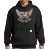 Custom Printed Midweight Hooded Sweatshirt Thumbnail