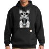 Custom Printed Midweight Hooded Sweatshirt Thumbnail