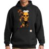 Custom Printed Midweight Hooded Sweatshirt Thumbnail