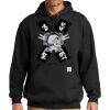 Custom Printed Midweight Hooded Sweatshirt Thumbnail