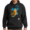 Custom Printed Midweight Hooded Sweatshirt Thumbnail