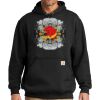 Custom Printed Midweight Hooded Sweatshirt Thumbnail