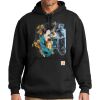 Custom Printed Midweight Hooded Sweatshirt Thumbnail