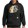 Custom Printed Midweight Hooded Sweatshirt Thumbnail