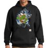 Custom Printed Midweight Hooded Sweatshirt Thumbnail